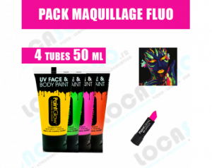 Vente de maquillage fluo à Lyon chez locasono