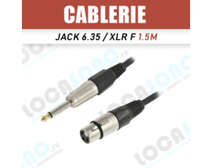 Location Câble XLR Fem/Jack...