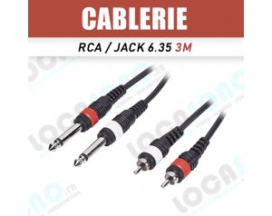 Location double jack 6.35mm...
