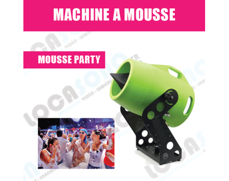 Location machine à mousse pour soirée mousse à Lyon et Régions - Location  de matériel événementiel à Lyon - KV EVENTS