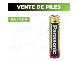 Vente de pile AA 1.5V...