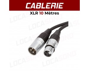 Location de Câble  XLR 10 M...