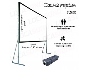 Location écran cadre 3,45 M...
