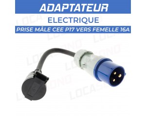 Location Adaptateur CEE P17...