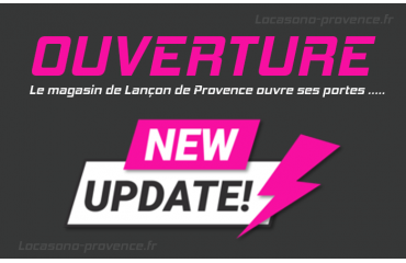 Ouverture de votre Magasin de Locasono Provence